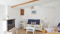 Whether is a movie night or a quiet afternoon, there is plenty of room for everyone here.