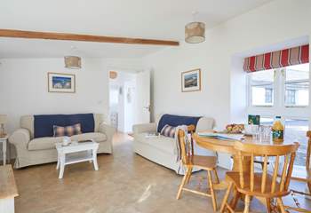 Relax on the comfy sofas after a day exploring the island.