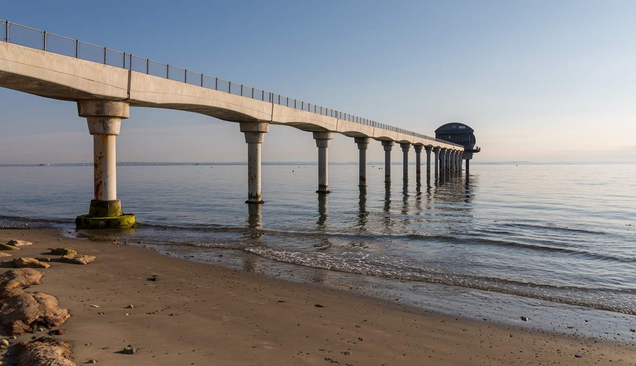 Visit Bembridge beach and take a tour around the lifeboat station.