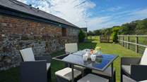 Enjoy your morning breakfast surrounded by the wonderful nature in the grounds. 