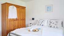 Bedroom 1 with double bed.