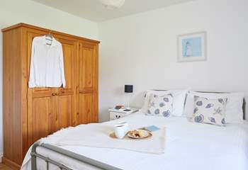 Bedroom 1 with double bed.