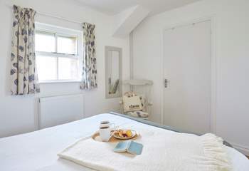 Bedroom 1 has been thoughtfully decorated with guests comfort in mind.