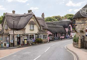 Old Shanklin Village is rich in history and brimming with charm.