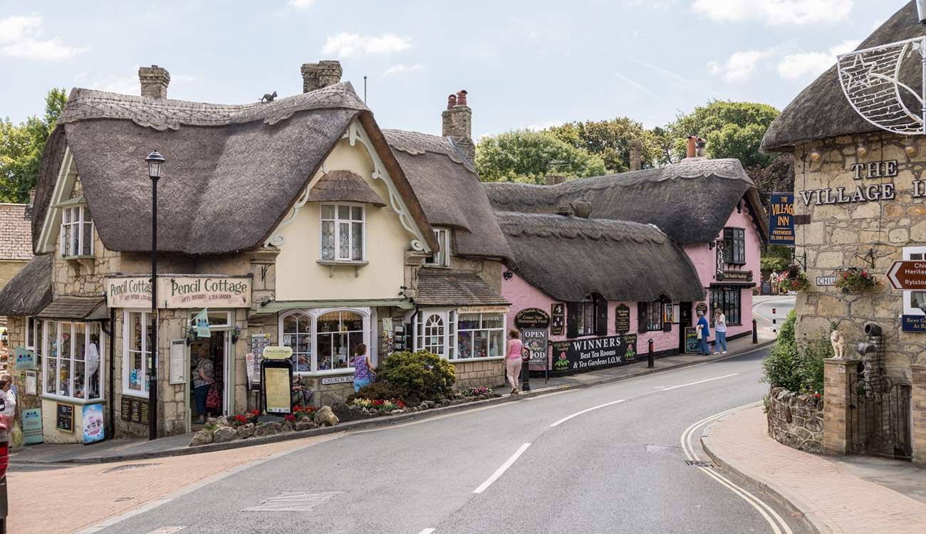 Old Shanklin Village is rich in history and brimming with charm.