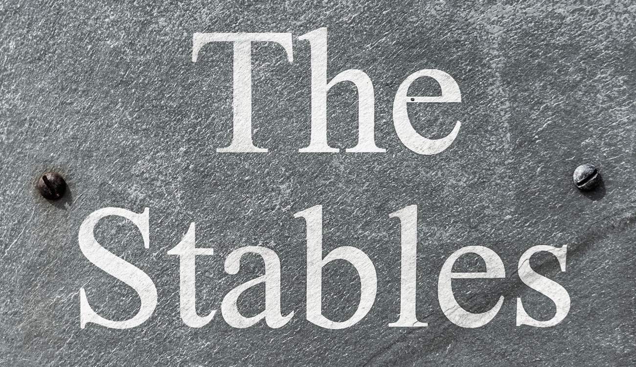 Welcome to The Stables. 