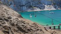 Explore the Needles on the west side of the Island. 