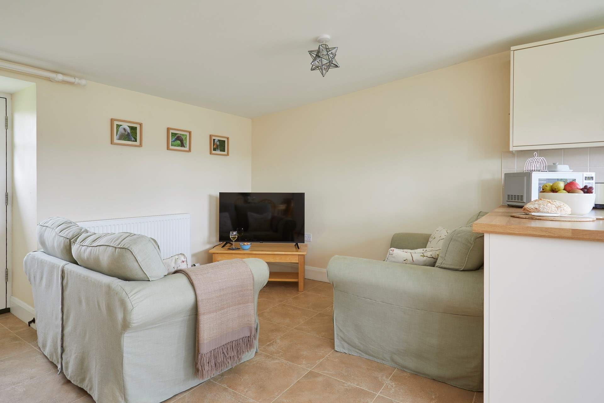 A cosy space to unwind together.