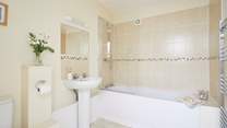 The family bathroom.