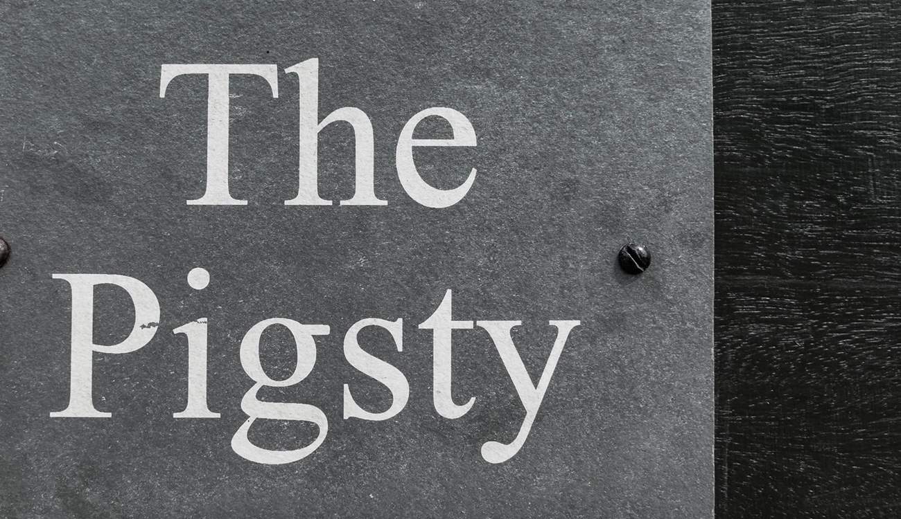 Welcome to The Pigsty.