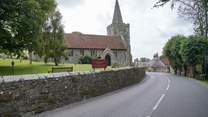 The quiet village of Shorwell.