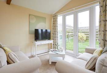 Open up the patio doors and let in the morning breeze.