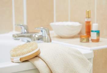 Rest up with a soak in the bath after a long day.