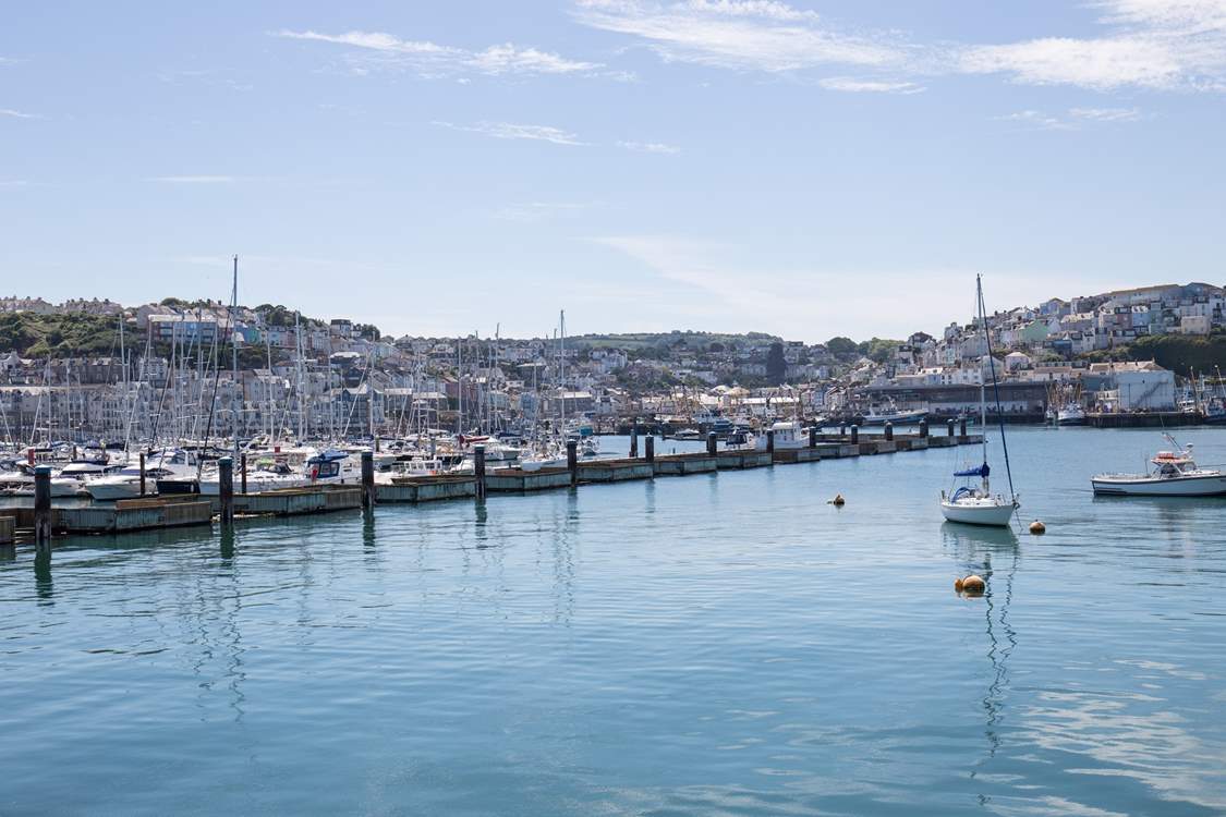 Brixham harbour is simply stunning.