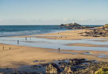 Cornwall is famed for it's stunning coastline and beaches.