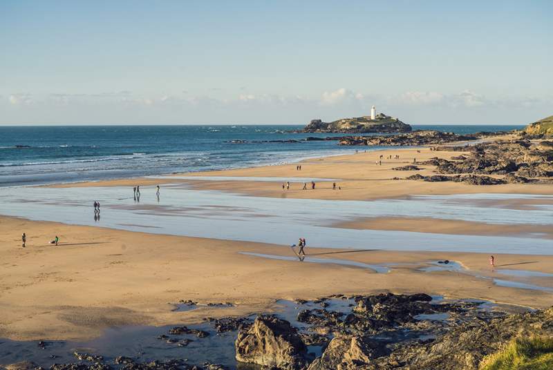 Cornwall is famed for it's stunning coastline and beaches.