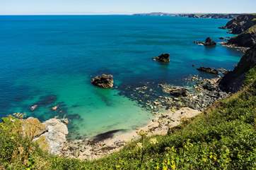 Secret coves just waiting to be discovered.