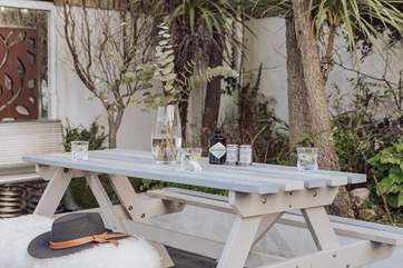 The outside space is a delight.