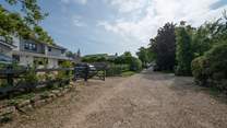 Redworth is situated along a quiet unmade track, Bembridge village is a few minutes' walk away.