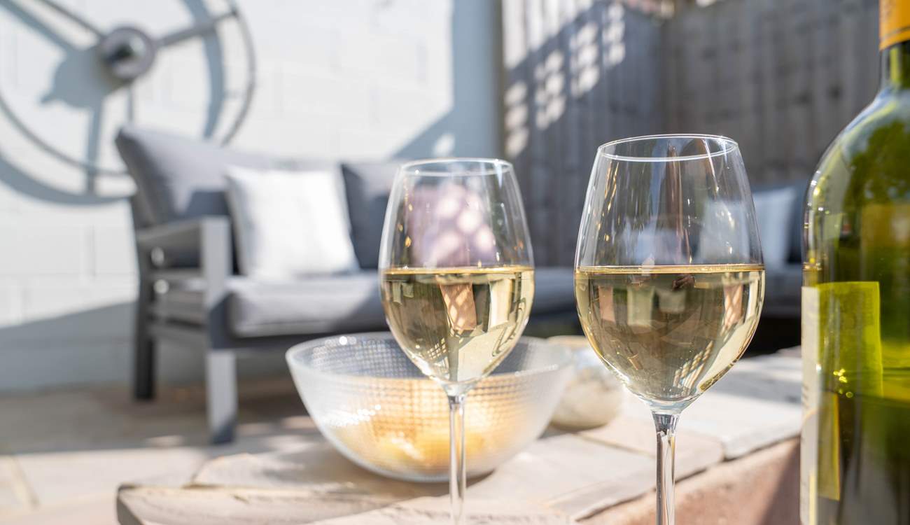 Relax, wine and dine after a long day out.  