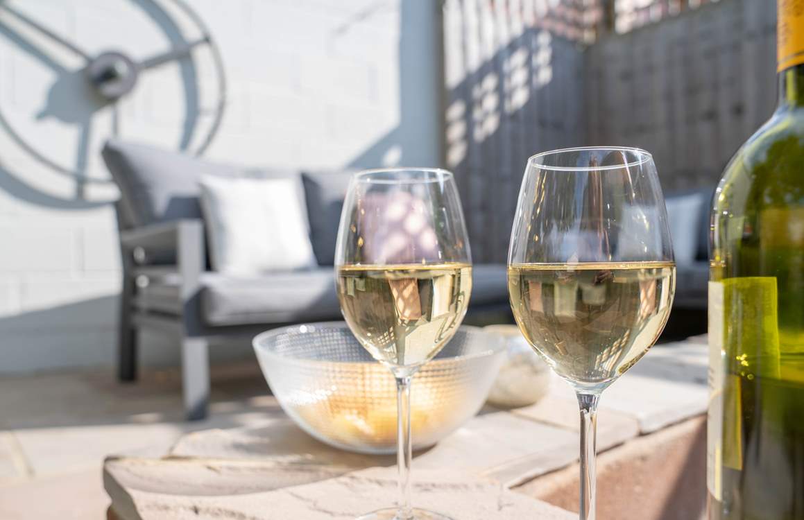 Relax, wine and dine after a long day out.