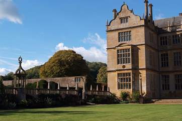 Nearby Montacute House is a beautiful Elizabethan mansion, owned by the National Trust.