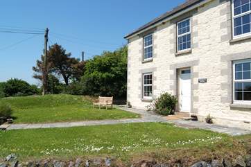 The front lawn is the perfect place for a game of boules.