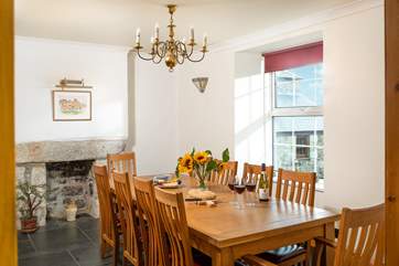 The perfect place for a long relaxing meal.
