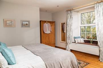 Take a moment to unwind in this tranquil bedroom (Bedroom 4).
