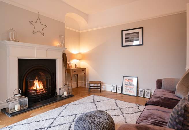 Cosy nights in by the open fire.