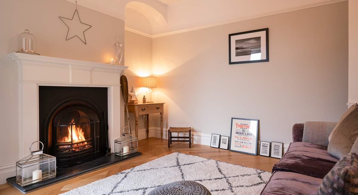 Cosy nights in by the open fire.