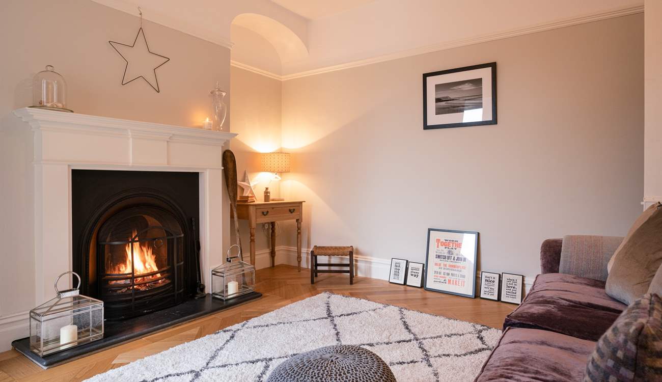 Cosy nights in by the open fire.