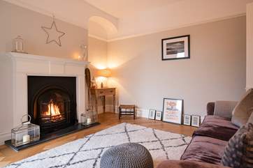 Cosy nights in by the open fire.