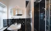 Separate shower in the family bathroom. - Thumbnail Image