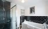 Stylish family bathroom on the first floor. - Thumbnail Image