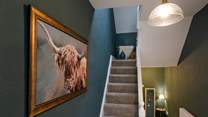 Imposing hallway and landing.