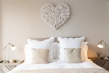 Beautiful bedding awaits.