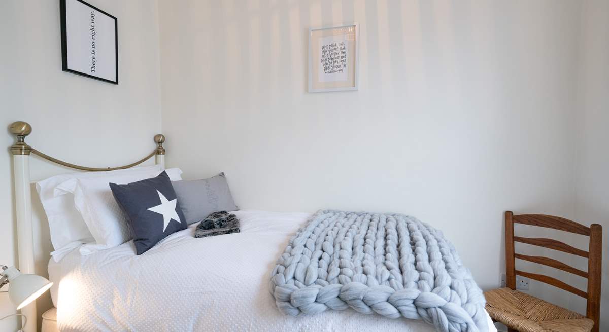 Bedroom 4, single room to the front of the property.