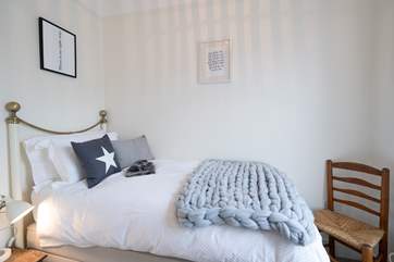 Bedroom 4, single room to the front of the property.