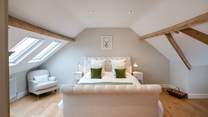 Couple's retreat on the top floor.