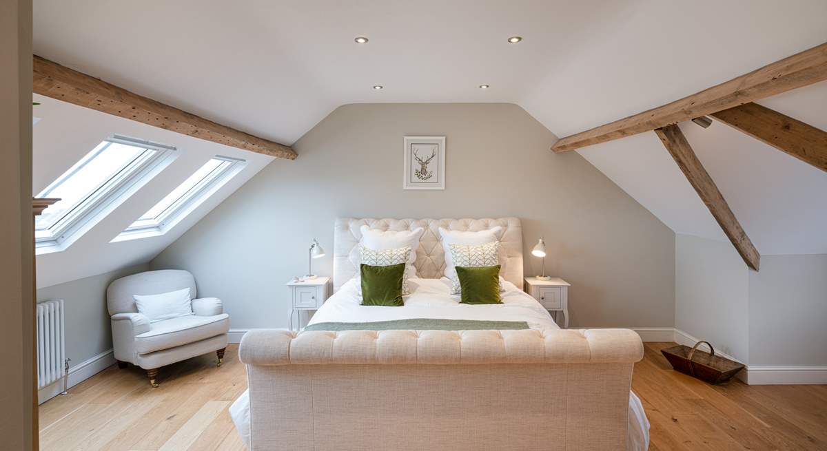 Couple's retreat on the top floor.