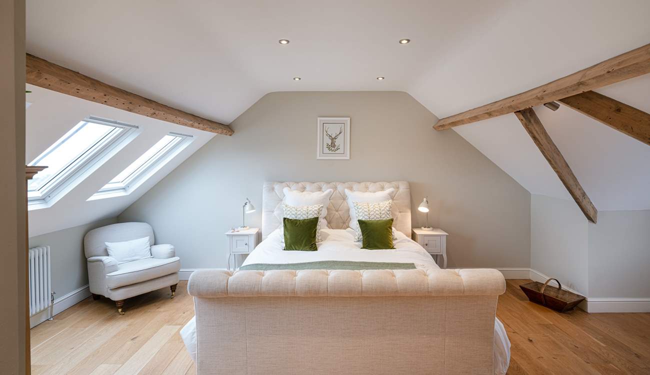 Couple's retreat on the top floor.