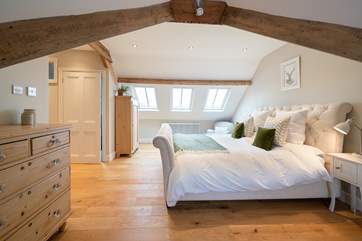 Bedroom 5, an impressive room with a view.