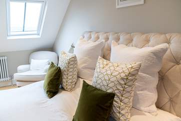 Quality soft furnishings throughout.