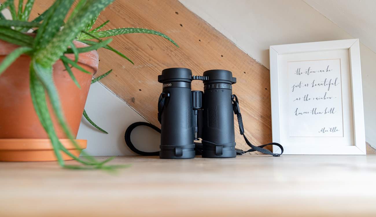 Eclectic touches throughout.