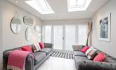 Comfy sofas off the kitchen. - Thumbnail Image