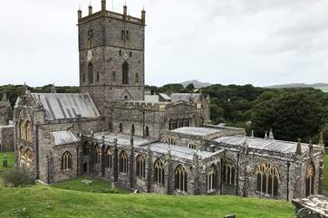 St David's is only 20 minutes drive away.