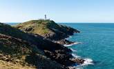 Explore the spectacular North Pembrokeshire coastline and glorious beaches from the Pink Door, or take a boat trip to spot dolphins off the coast.  - Thumbnail Image