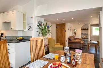 The open plan living-room will ensure you enjoy time together.