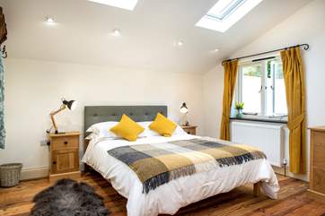 Delightful Bedroom One is on the ground floor.